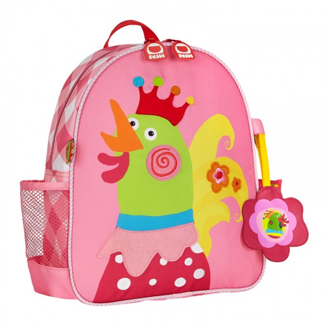 Kinder-Rucksack mit Eule in Pink, Dushi